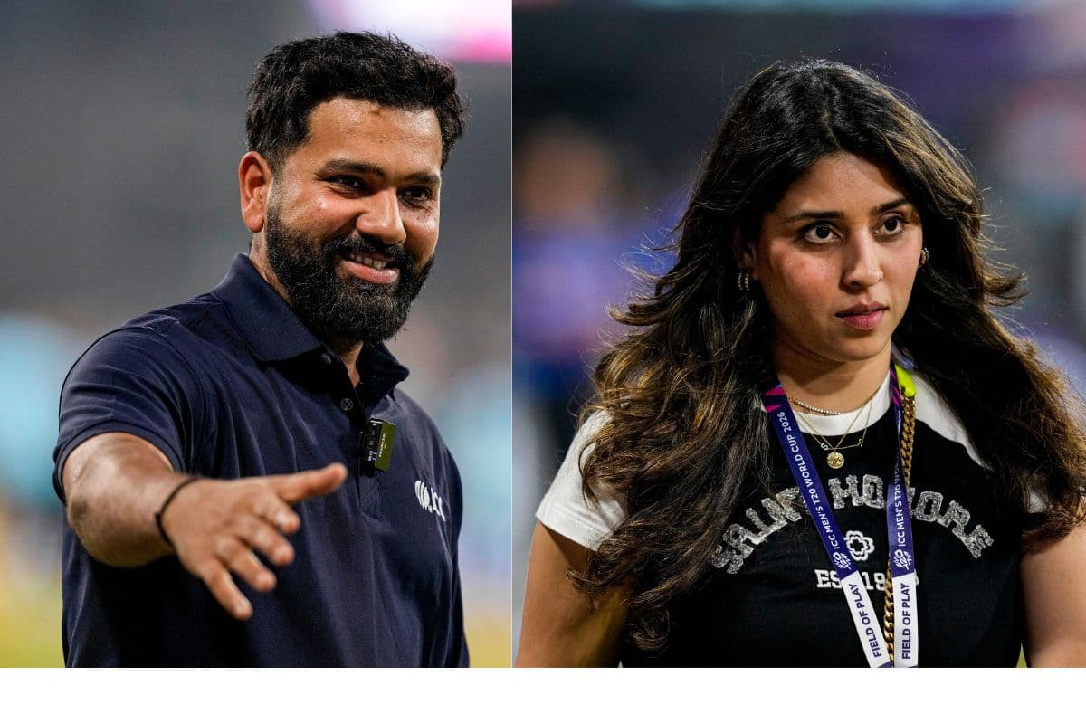 IND vs PAK मैच में रोहित शर्मा का जलवा, पत्नी संग हिटमैन ने टीम इंडिया में भरा जोश