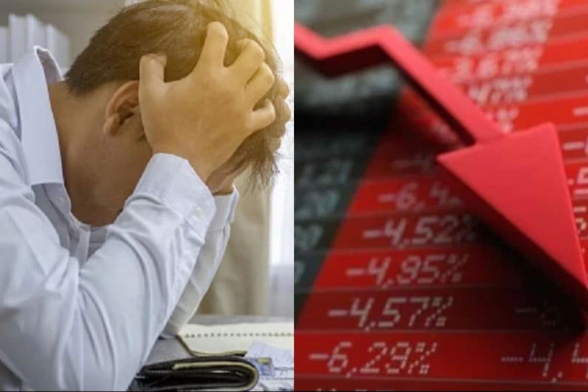 सेंसेक्स 1200 अंक गिरा, एक झटके में डूबे इंवेस्टर्स के 7.55 लाख करोड़ रुपये 