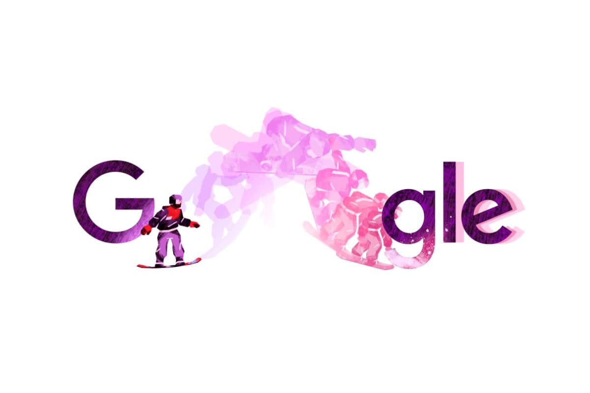 विंटर ओलंपिक पर गूगल का खास Doodle, क्रिएटिव तरीके से दिखा रहा Snowboarding गेम का कमाल