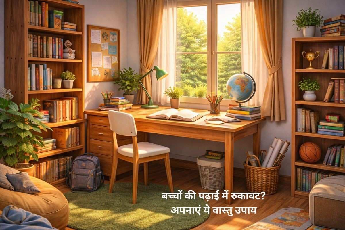 बच्चों की पढ़ाई में मन लगाने के लिए अपनाएं ये वास्तु उपाय