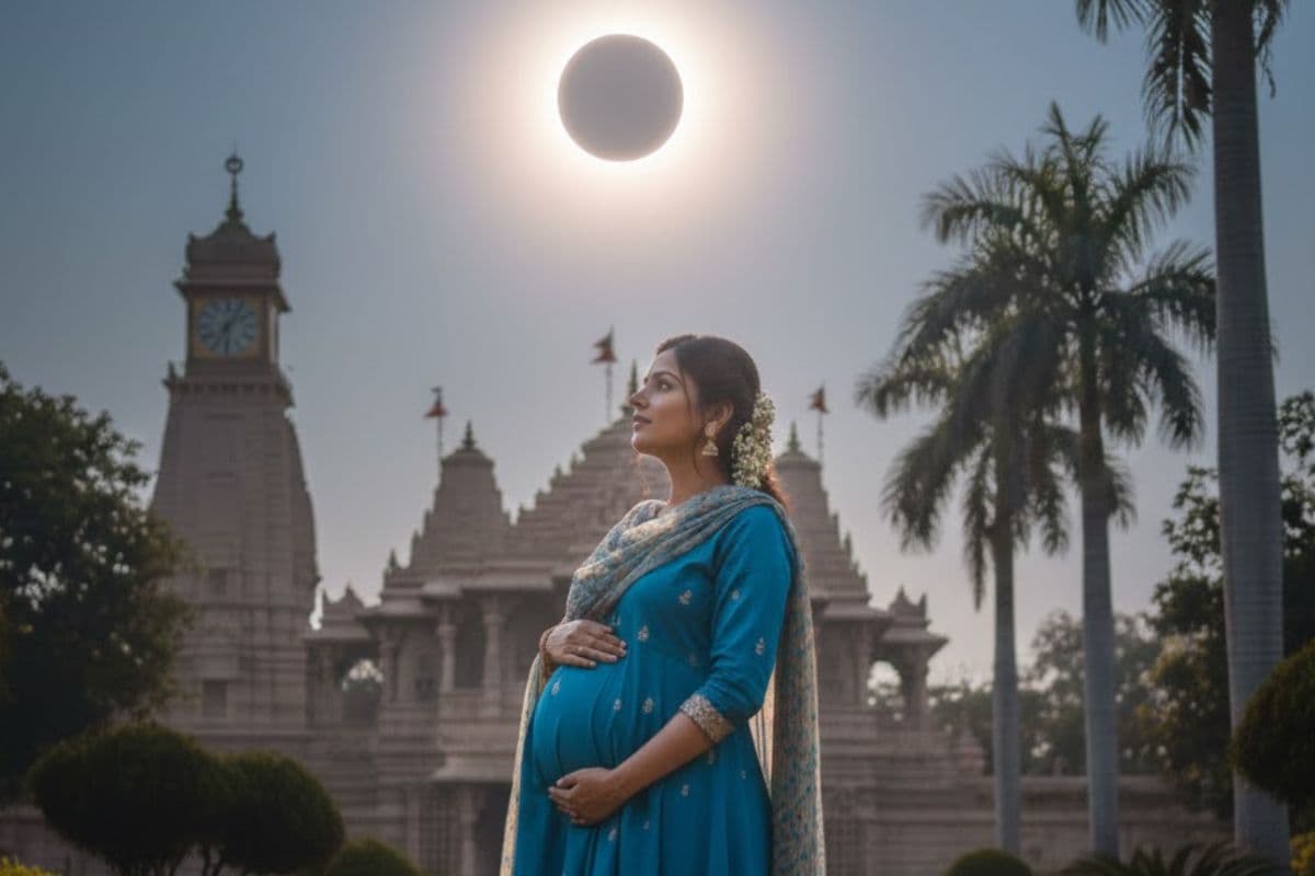 Surya Grahan 2026: सूर्य ग्रहण के दौरान गर्भवती महिलाएं रहें सावधान, ग्रहण के दौरान इन नियमों का रखें खास ध्यान