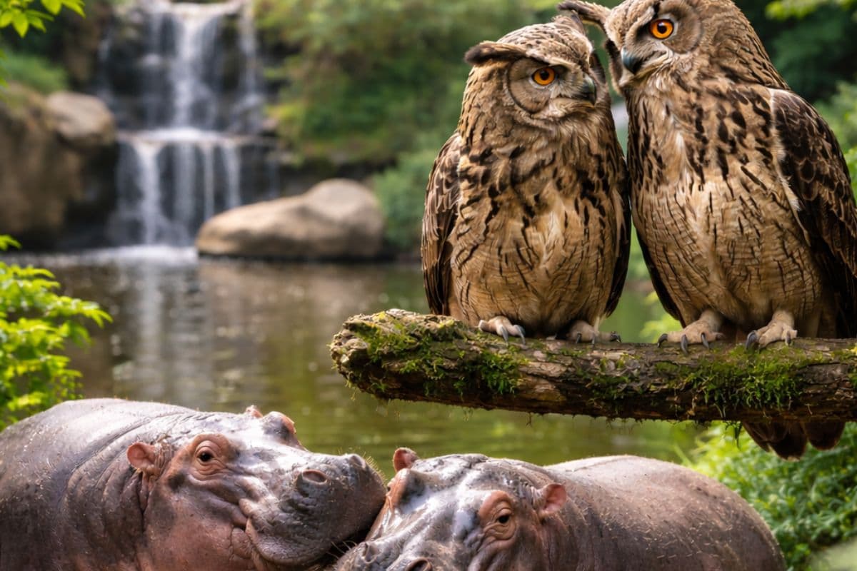 टाटा स्टील जू में खत्म होगी बेजुबानों की तन्हाई, अब हिप्पो और उल्लू को भी मिलेगा जीवनसाथी