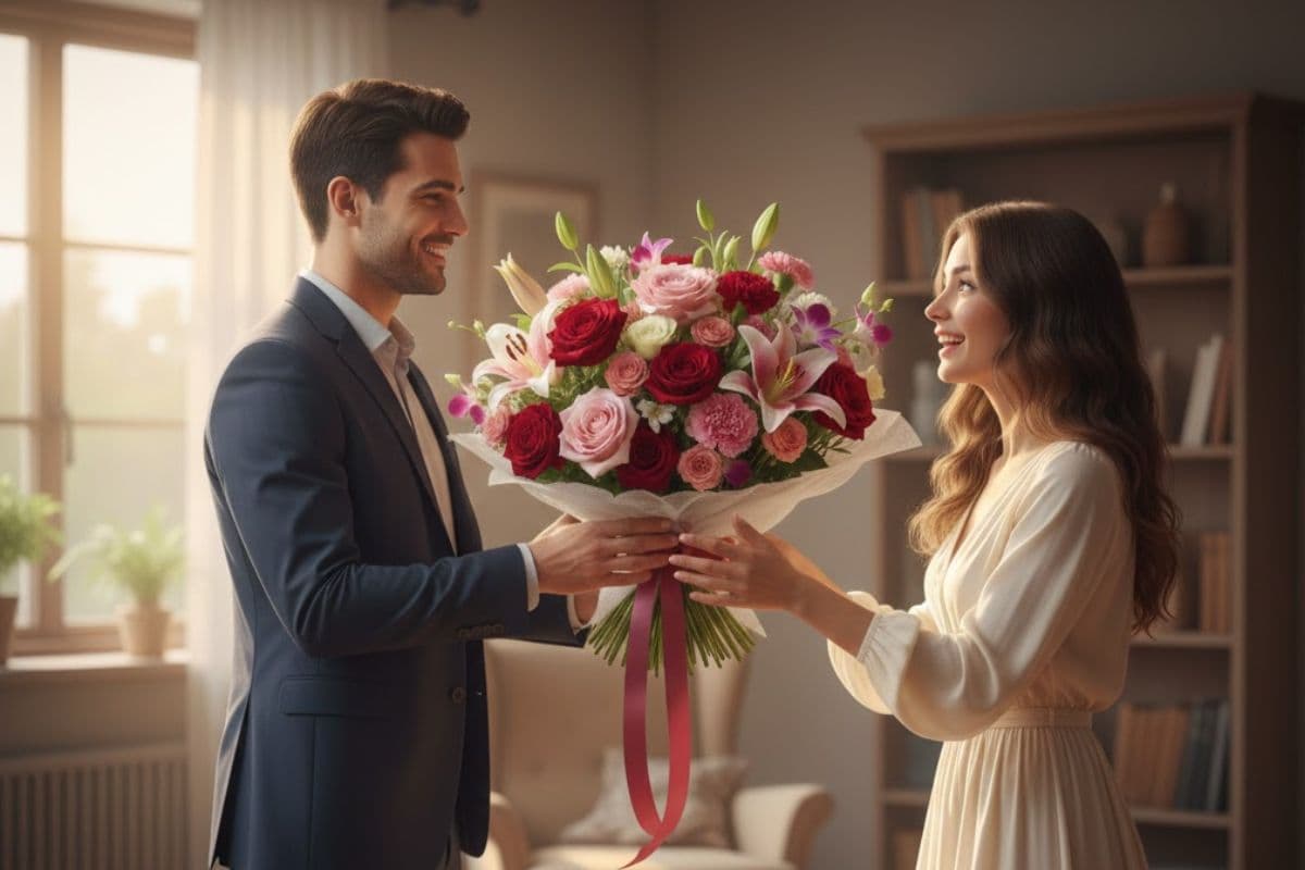 वैलेंटाइन डे के लिए 5 खूबसूरत बुके आइडियाज, जो आपके प्यार को बना दें यादगार