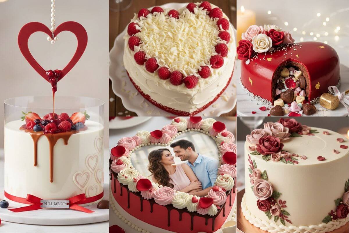 Valentine's Day Cake Designs