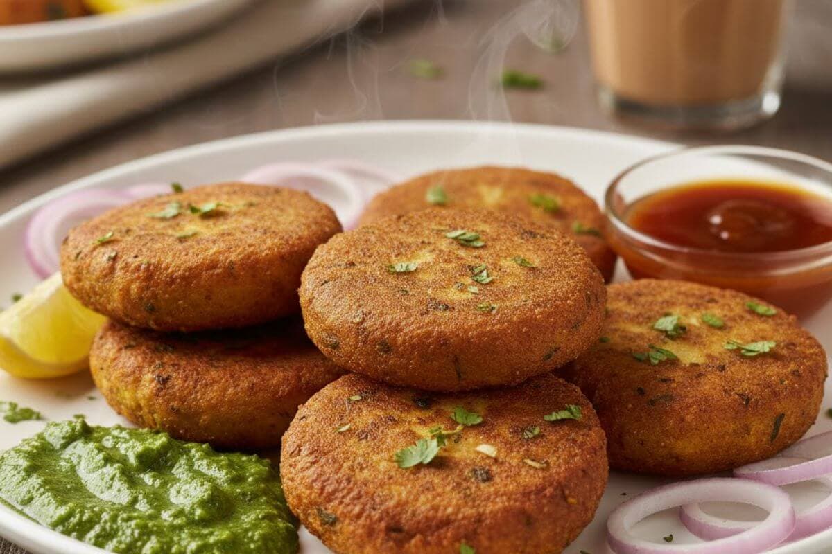 चाय के साथ चाहिए टेस्टी स्नैक्स, तो बनाएं आलू पनीर टिक्की