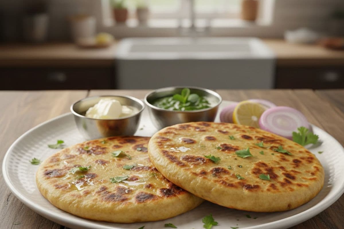 बिना आटा गूंथे ऐसे बनाएं टेस्टी आलू पराठा, मिनटों में हो जाएगा तैयार