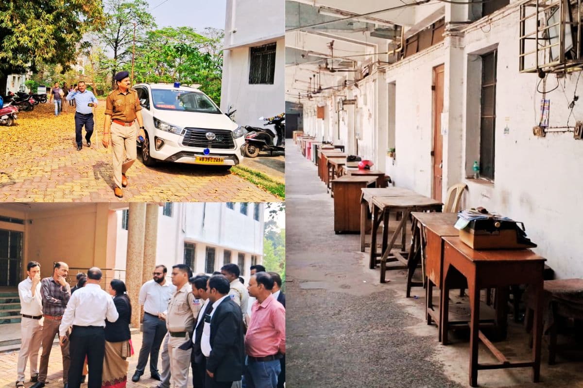 बंगाल की 7 अदालतों को बम से उड़ाने की धमकी के बाद हाई अलर्ट, कामकाज ठप