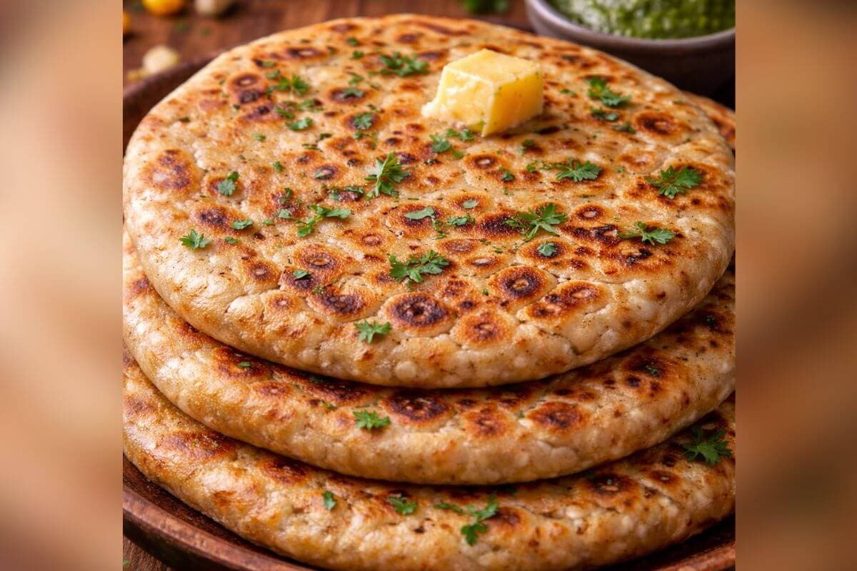 पिज्जा छोड़ें, कॉर्न और चीज से तैयार करें ये मजेदार पराठा