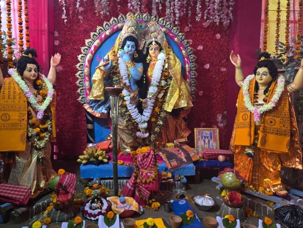 श्री श्री 108 हरिनाम संकीर्तन का हुआ भव्य समापन