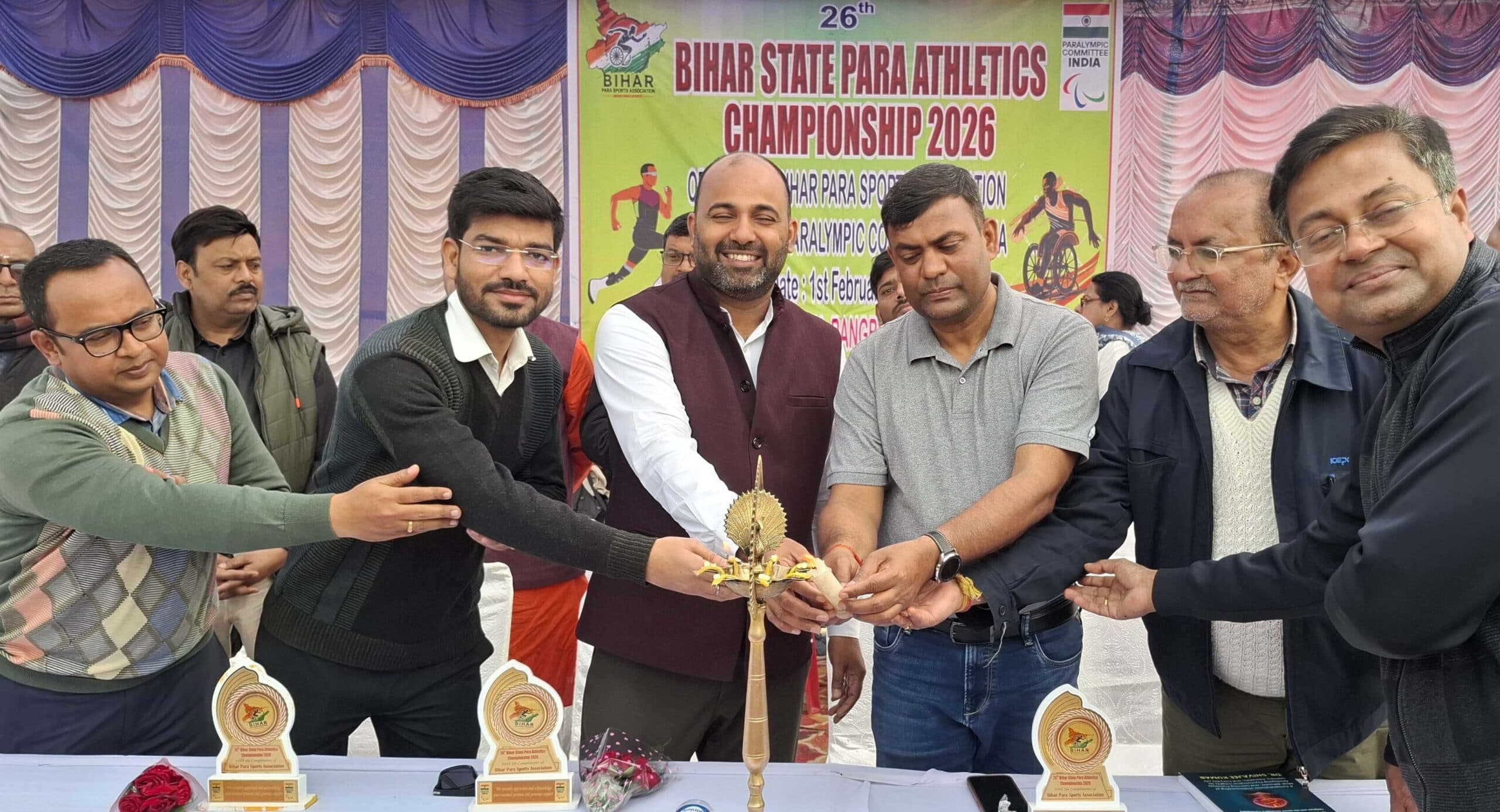 शारीरिक बाधाओं को पीछे छोड़ दिव्यांग खिलाड़ियों ने दिया अदम्य साहस का परिचय