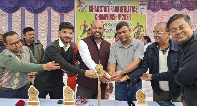 शारीरिक बाधाओं को पीछे छोड़ दिव्यांग खिलाड़ियों ने दिया अदम्य साहस का परिचय