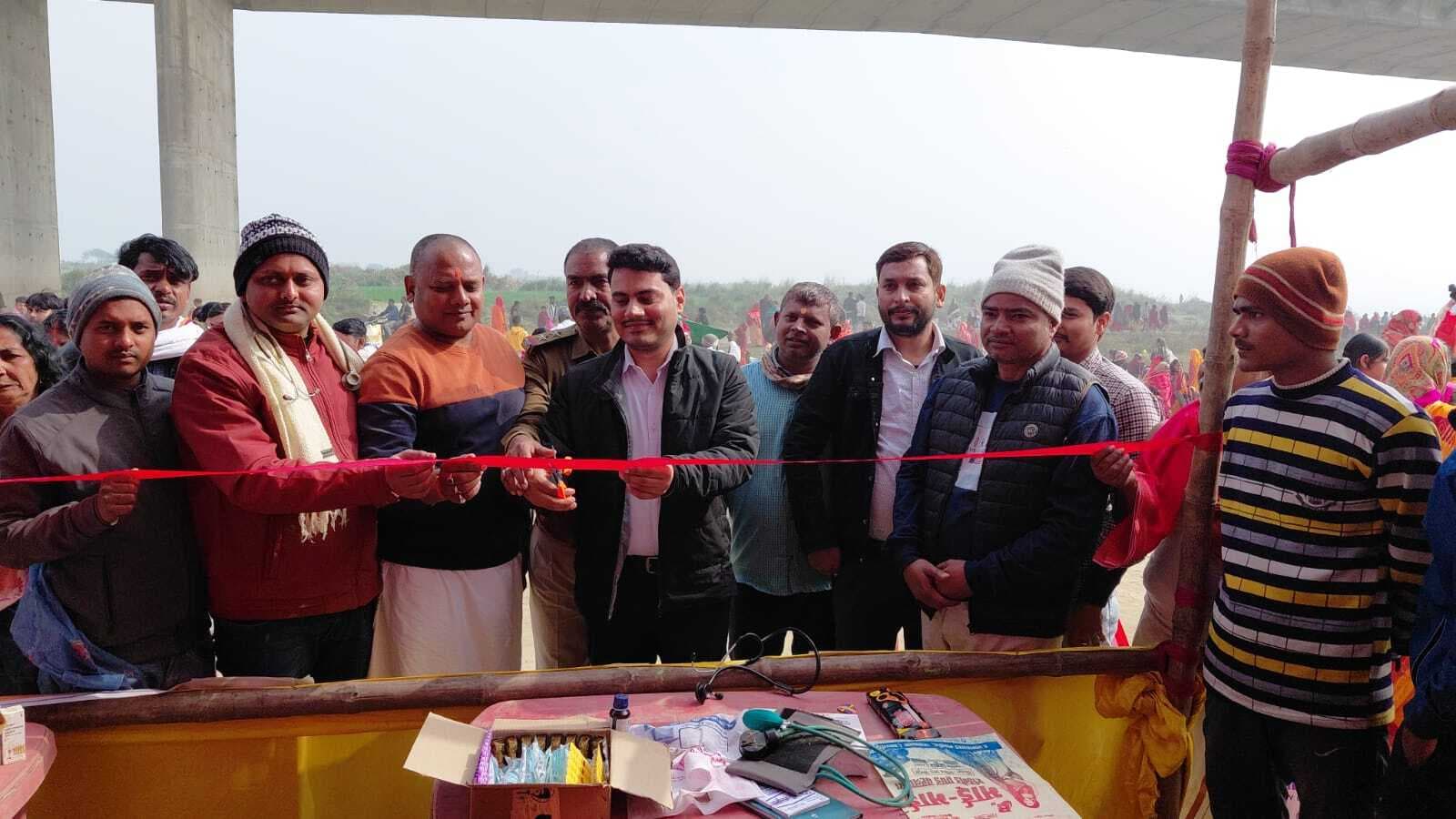 माघी पूर्णिमा: अगुवानी घाट पर एक लाख से अधिक श्रद्धालुओं ने लगाया पवित्र गंगा में डुबकी