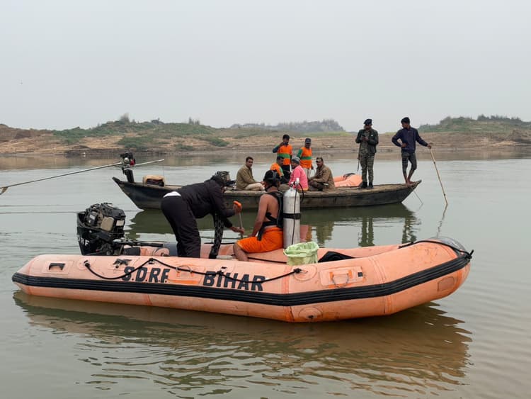 सोन नदी में डूबे किशोर का दूसरे दिन भी नहीं सुराग