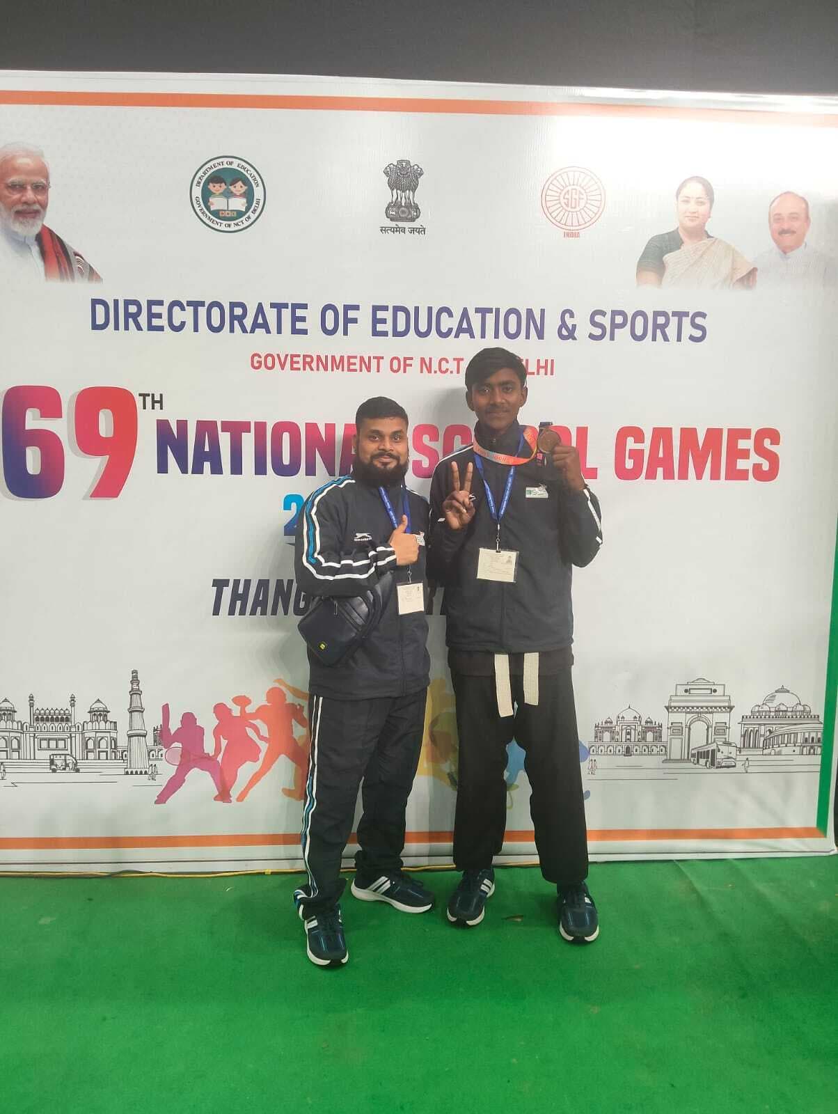 थांग-ता प्रतियोगिता में राही को मिला कांस्य पदक