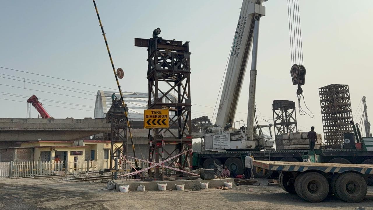 -12 दिनों तक ढाई घंटे का रहेगा ट्रैफिक ब्लॉक, ट्रेनों का परिचालन रहेगा प्रभावित