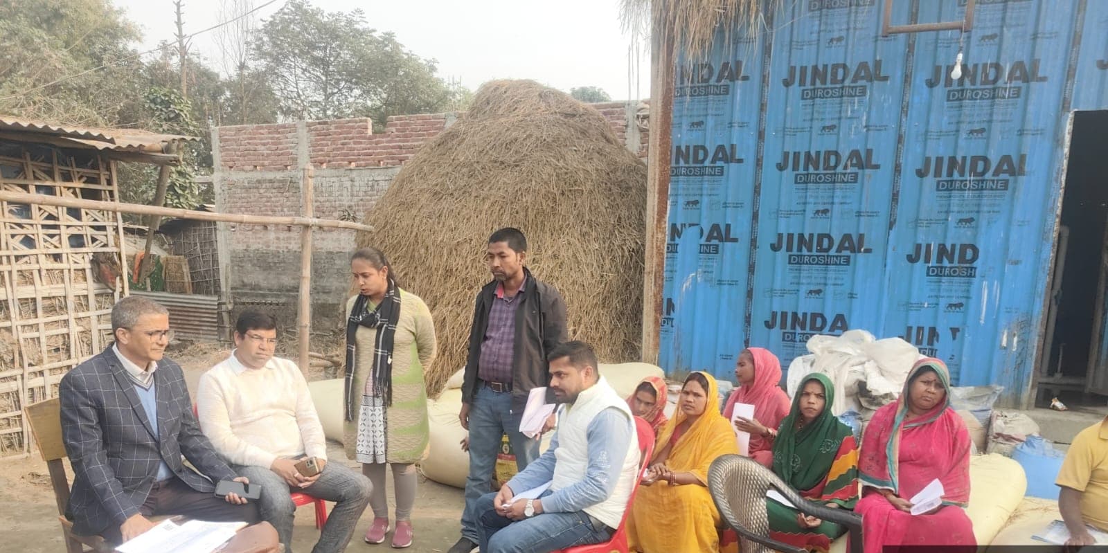 फार्मर आइडी बनाने के लिए शिविर का आयोजित