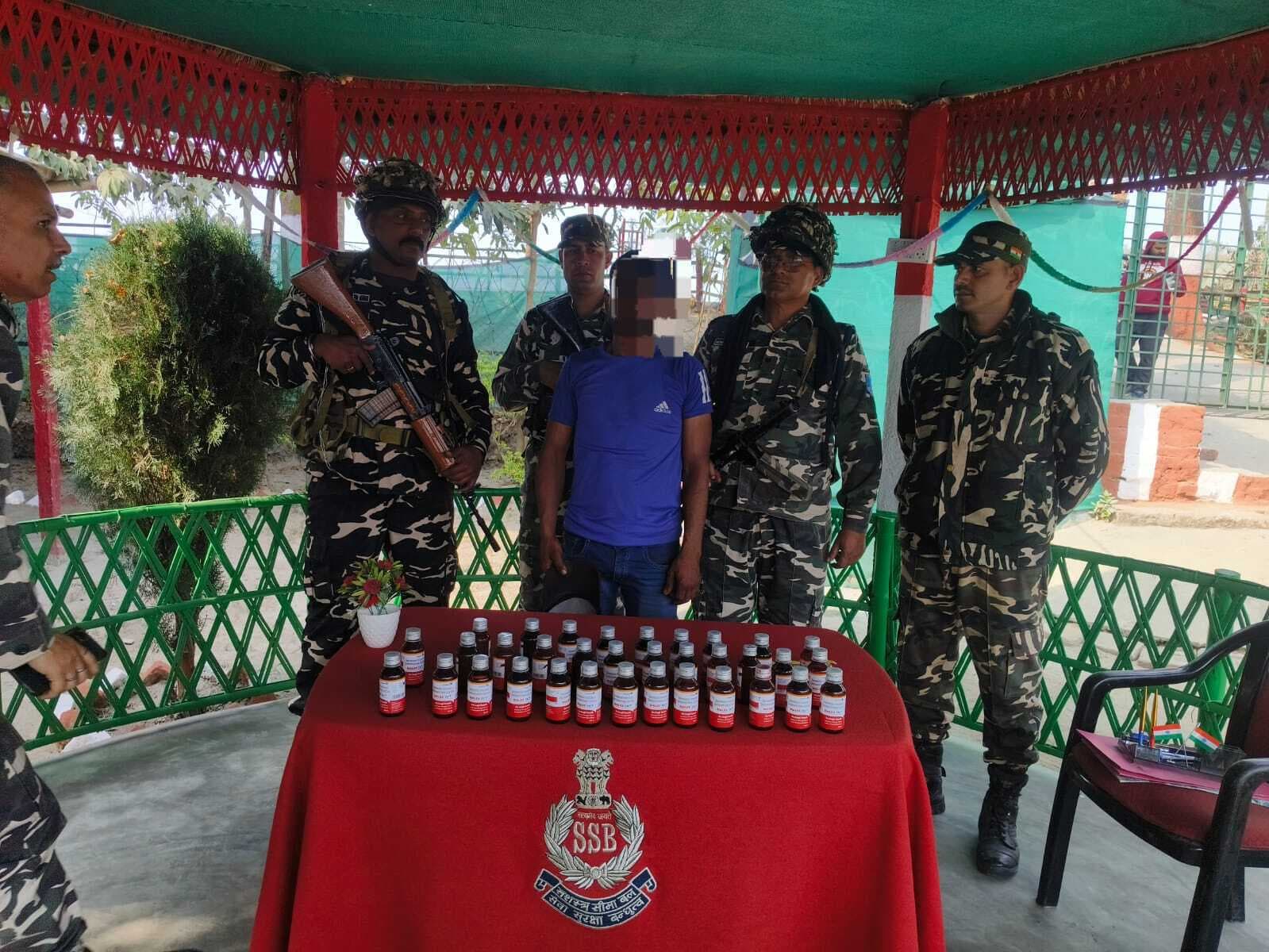 नशीली दवाओं की तस्करी नाकाम, सीमा क्षेत्र से एक तस्कर गिरफ्तार