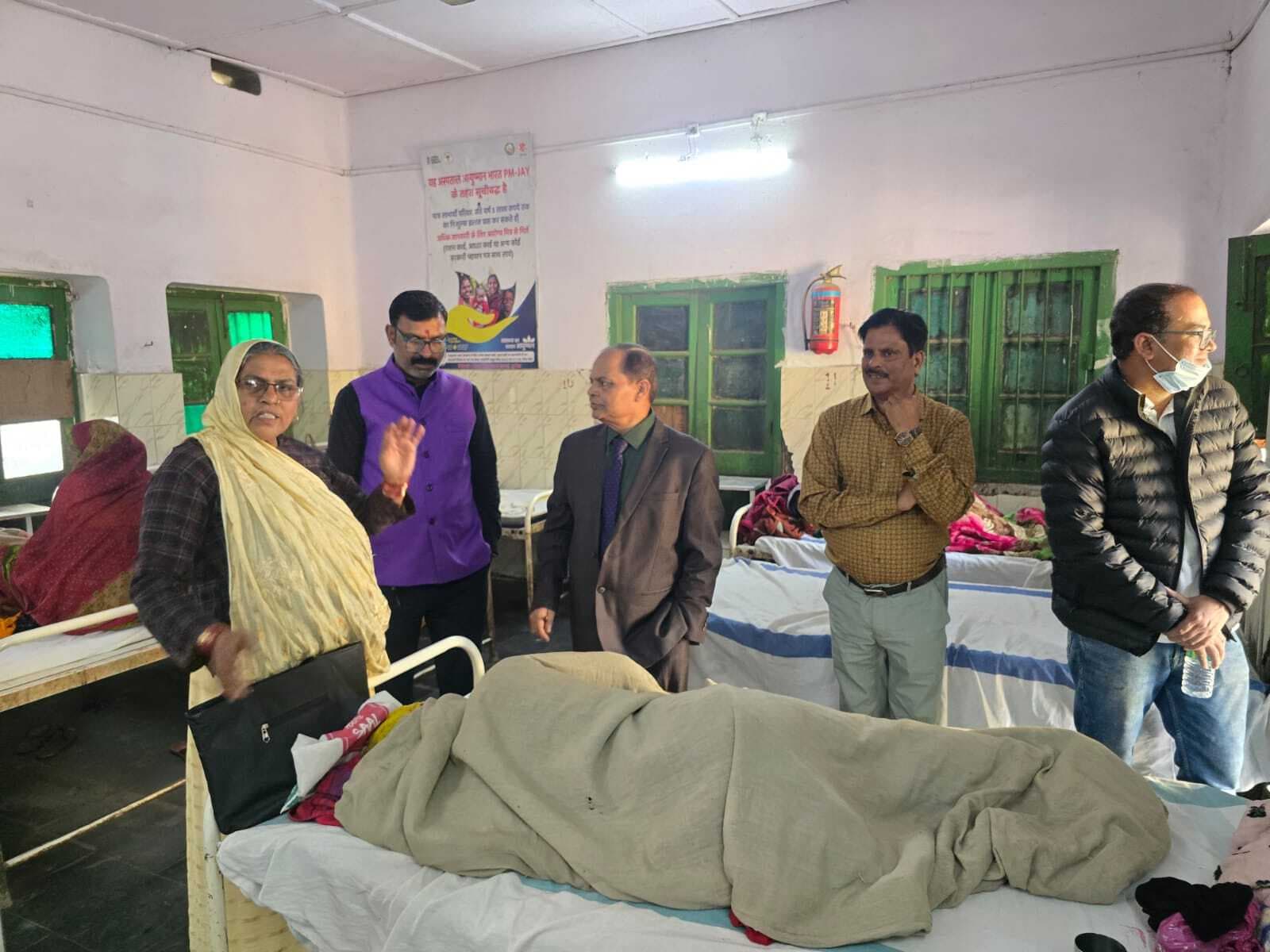 सीएस ने रेफरल अस्पताल का किया निरीक्षण, दिये निर्देश