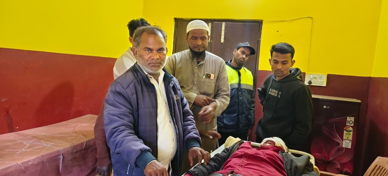 स्कॉर्पियो ने बाइक सवार को मारी ठोकर, गंभीर हालत में रेफर