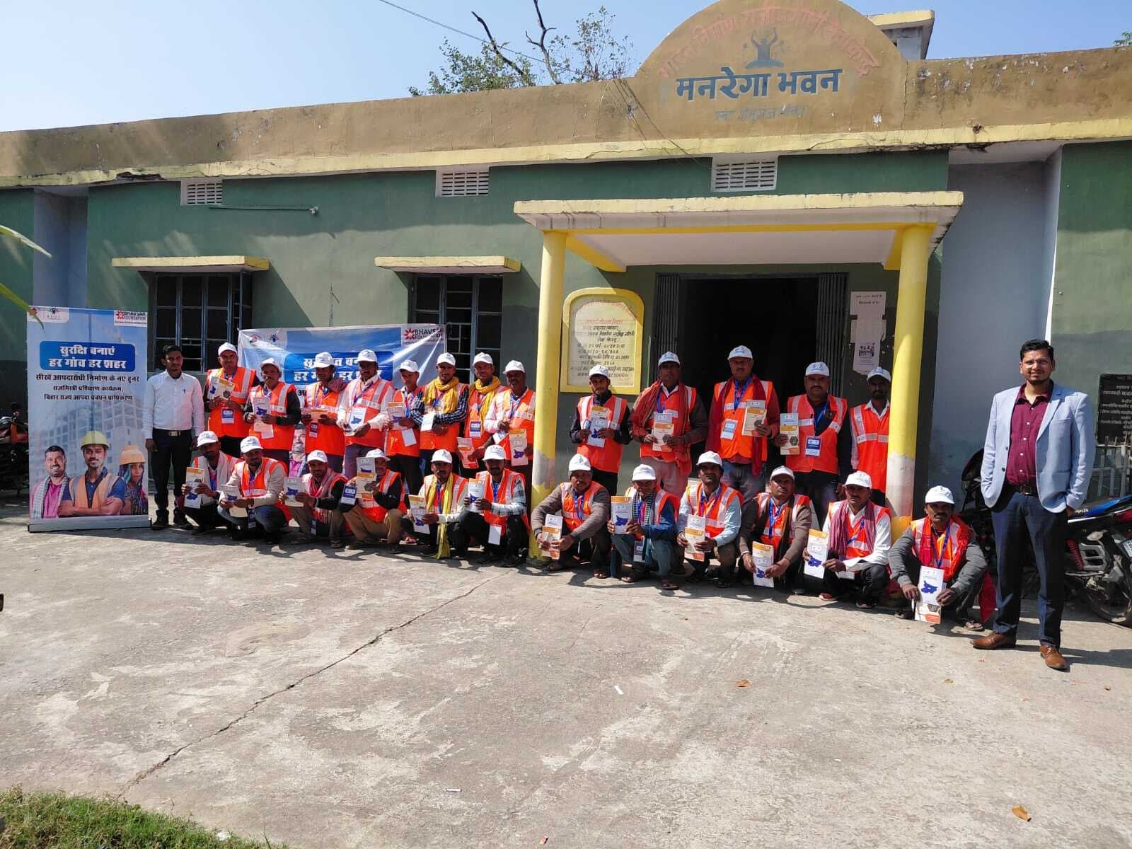 भूकंपरोधी भवन निर्माण के लिए राजमिस्त्री का प्रशिक्षण शुरू