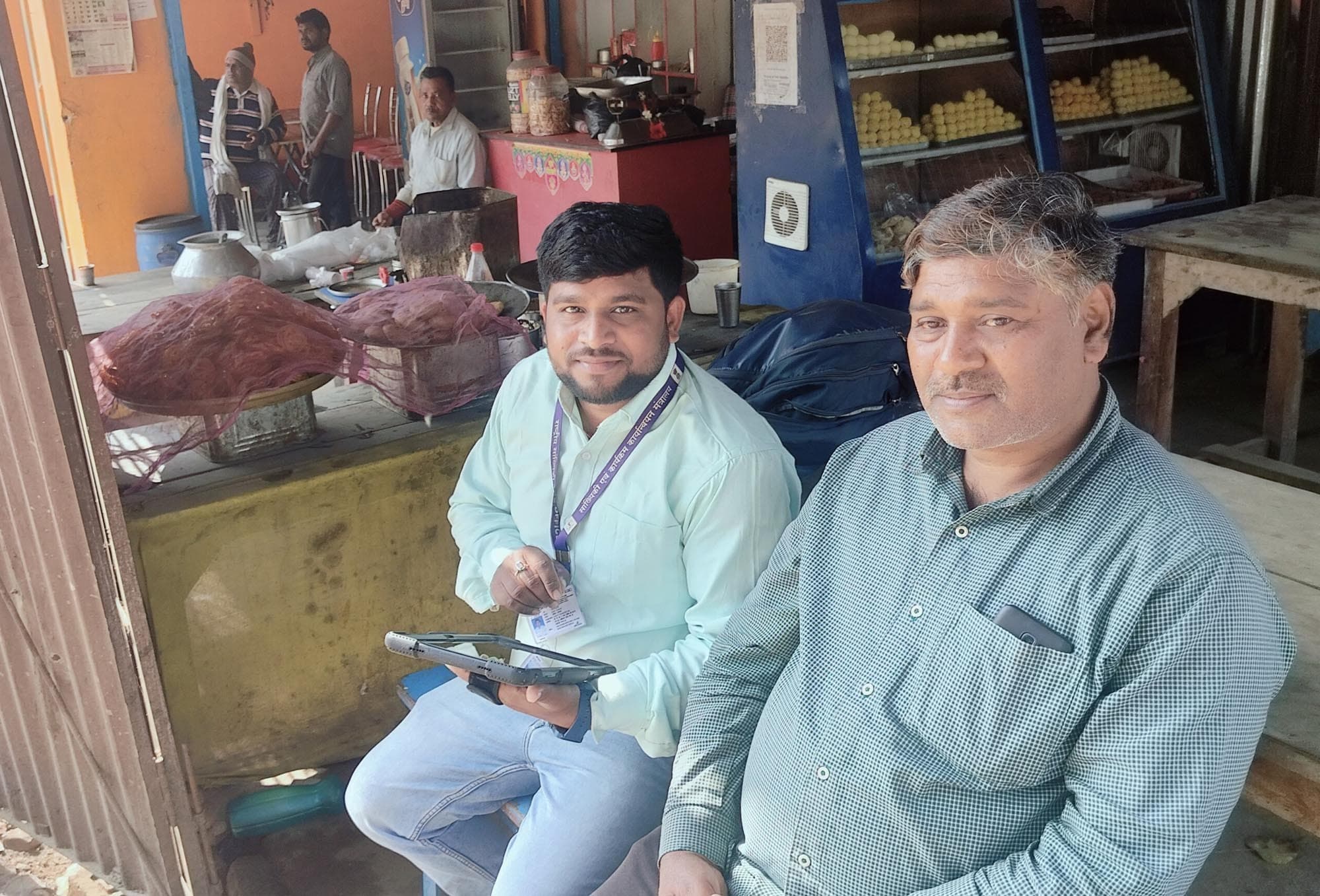 किरणपुर गांव में किया गया सर्वेक्षण