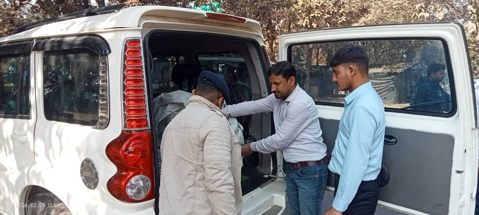 चुनाव : निकाय चुनाव को लेकर चलाया गया वाहन जांच अभियान