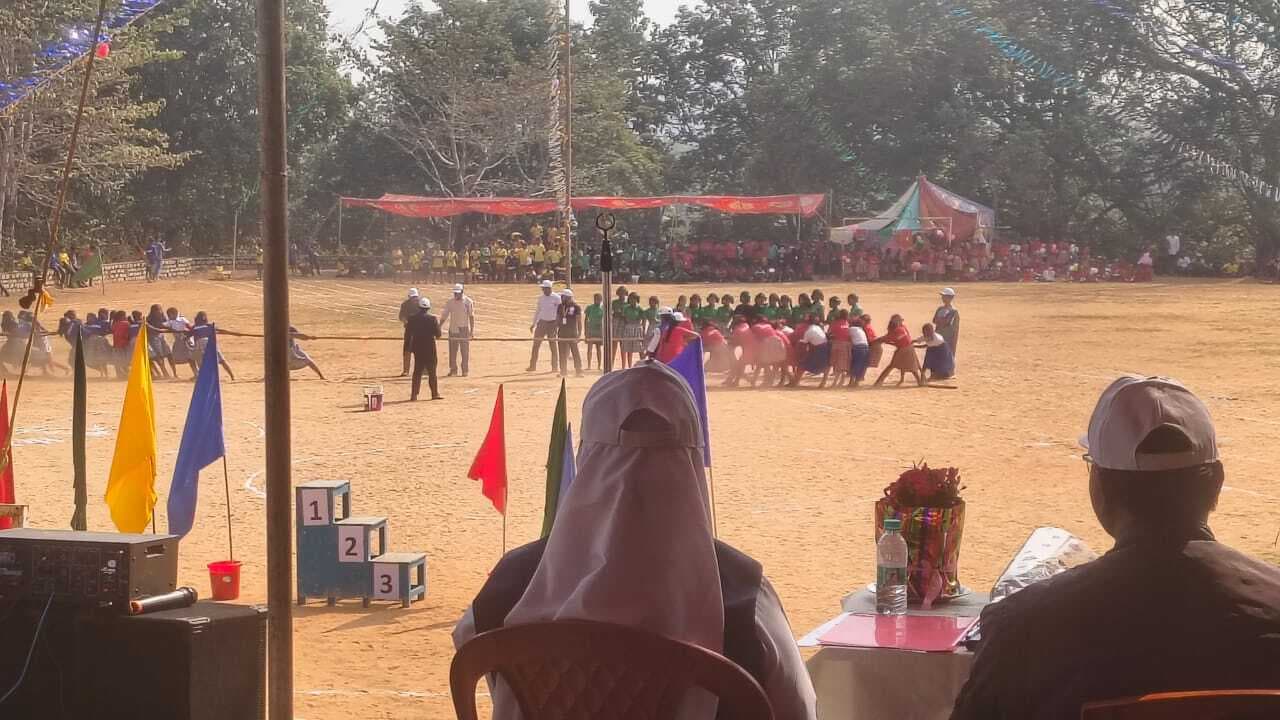 वार्षिक खेलकूद का किया गया आयोजन