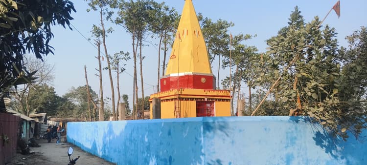 कोलासी शिव मंदिर का रंग-रोगन कार्य शुरू