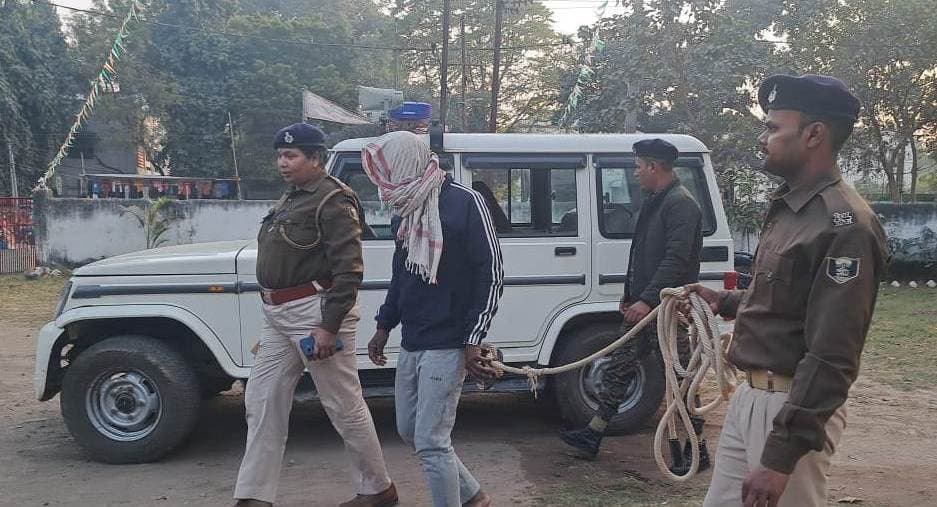 चाचा-भतीजे के अपहरण सह फिरौती मामले में मद्यनिषेध विभाग का सिपाही गिरफ्तार