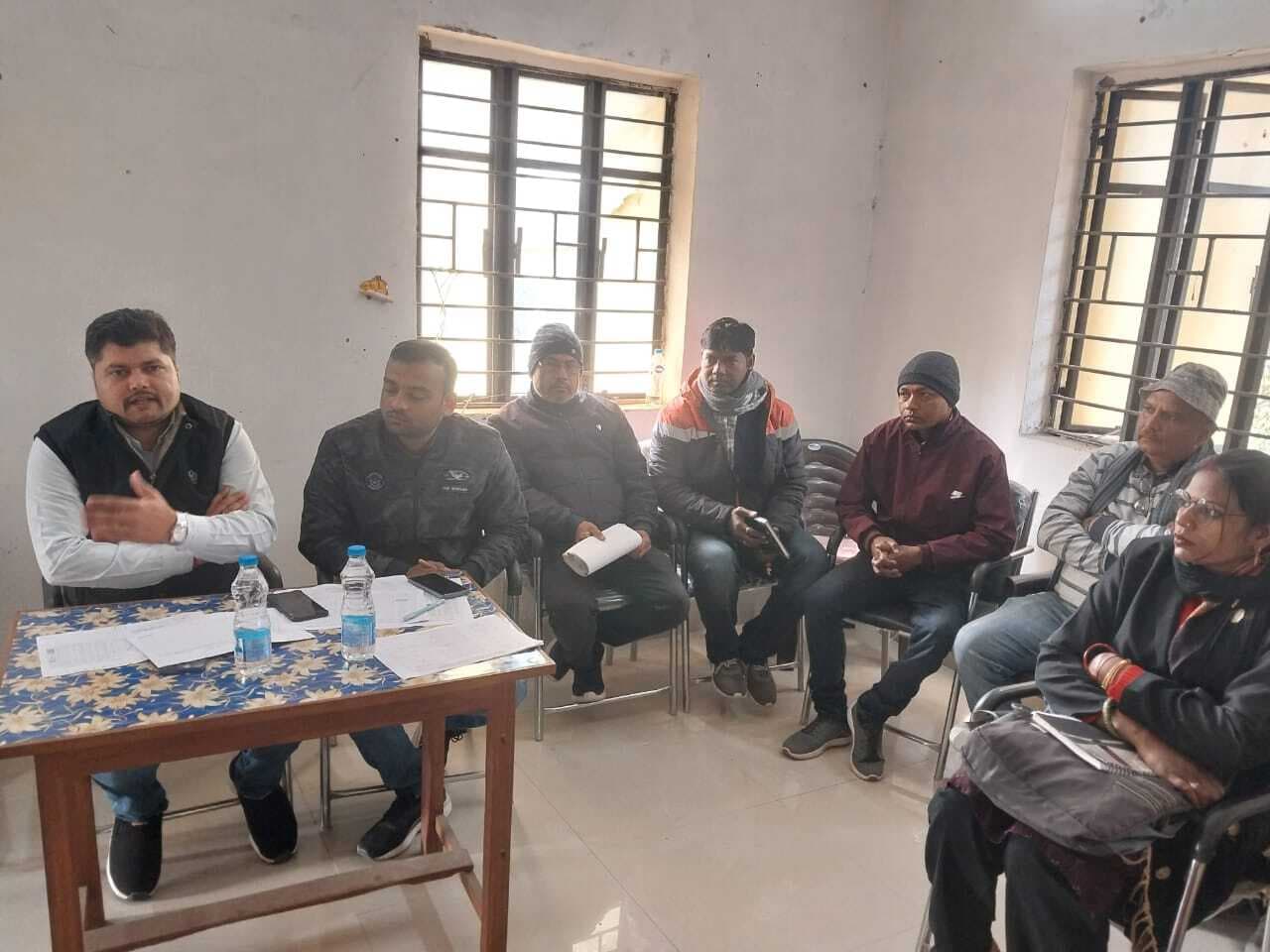 फार्मर रजिस्ट्री आईडी कार्ड को लेकर बैठक