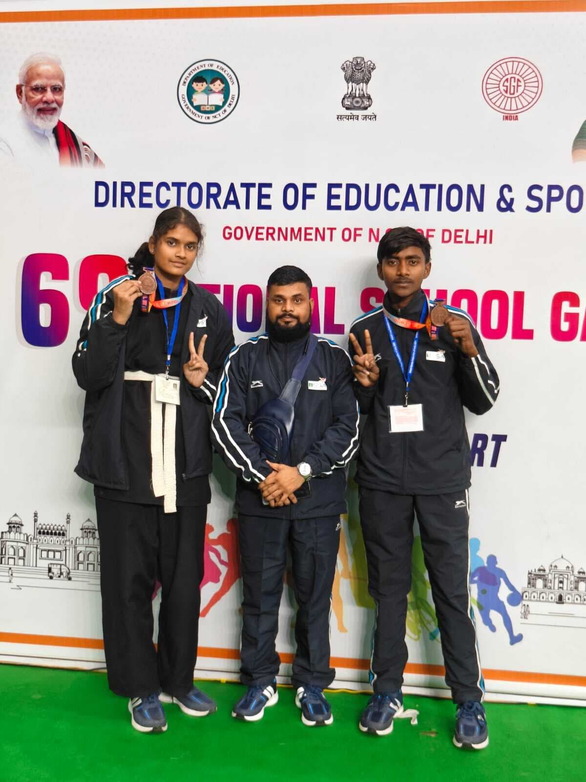 अररिया के दो खिलाड़ियों ने कांस्य पदक जीता