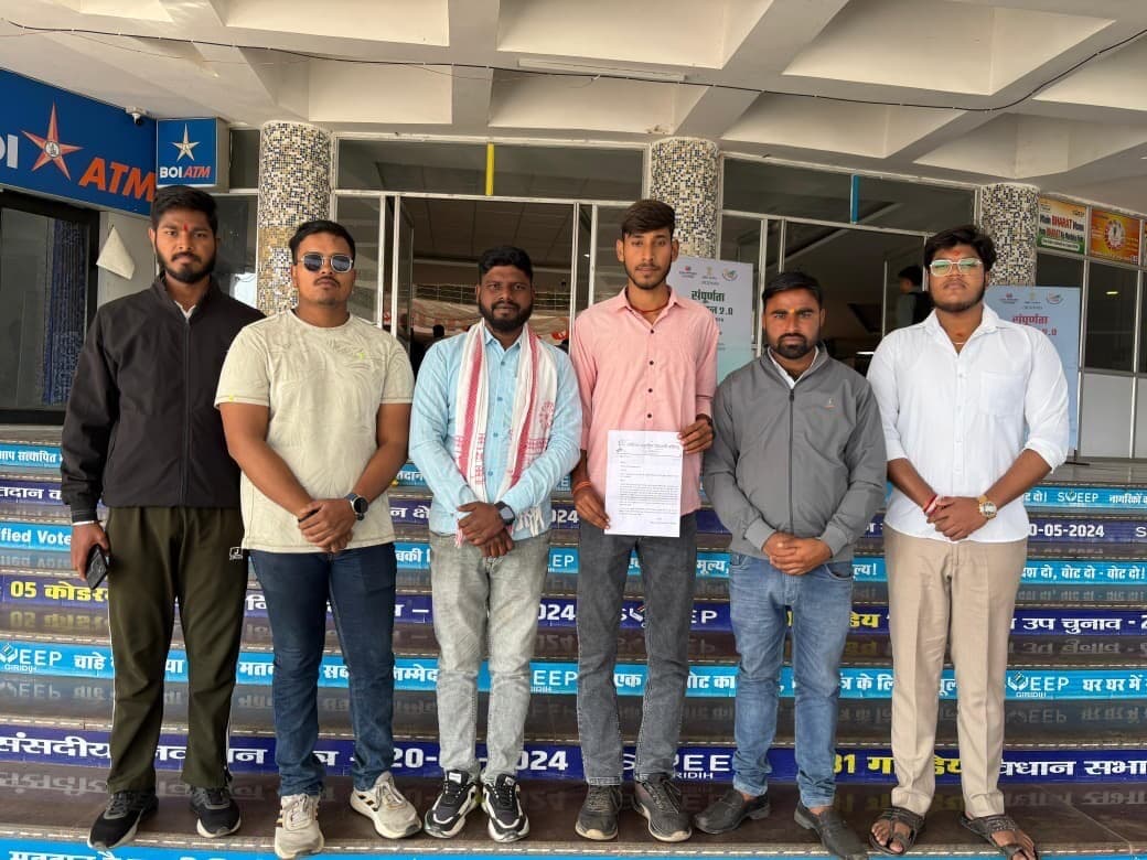 Giridih News :एसपी से मिला अभाविप का प्रतिनिधिमंडल