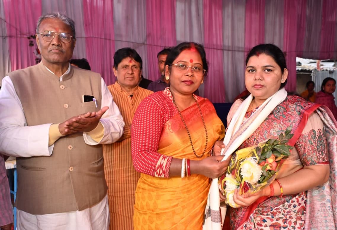 चार दिनों तक पूरा क्षेत्र भक्तिमय माहौल में डूबा रहा ततमा टोली