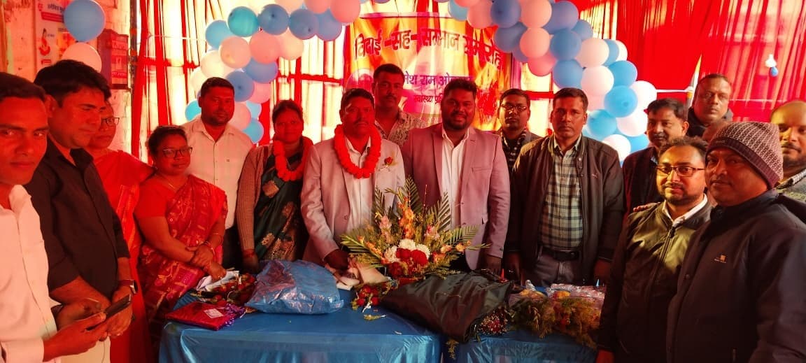 सेवानिवृति पर हेल्थ एजुकेटर दी गयी विदाई