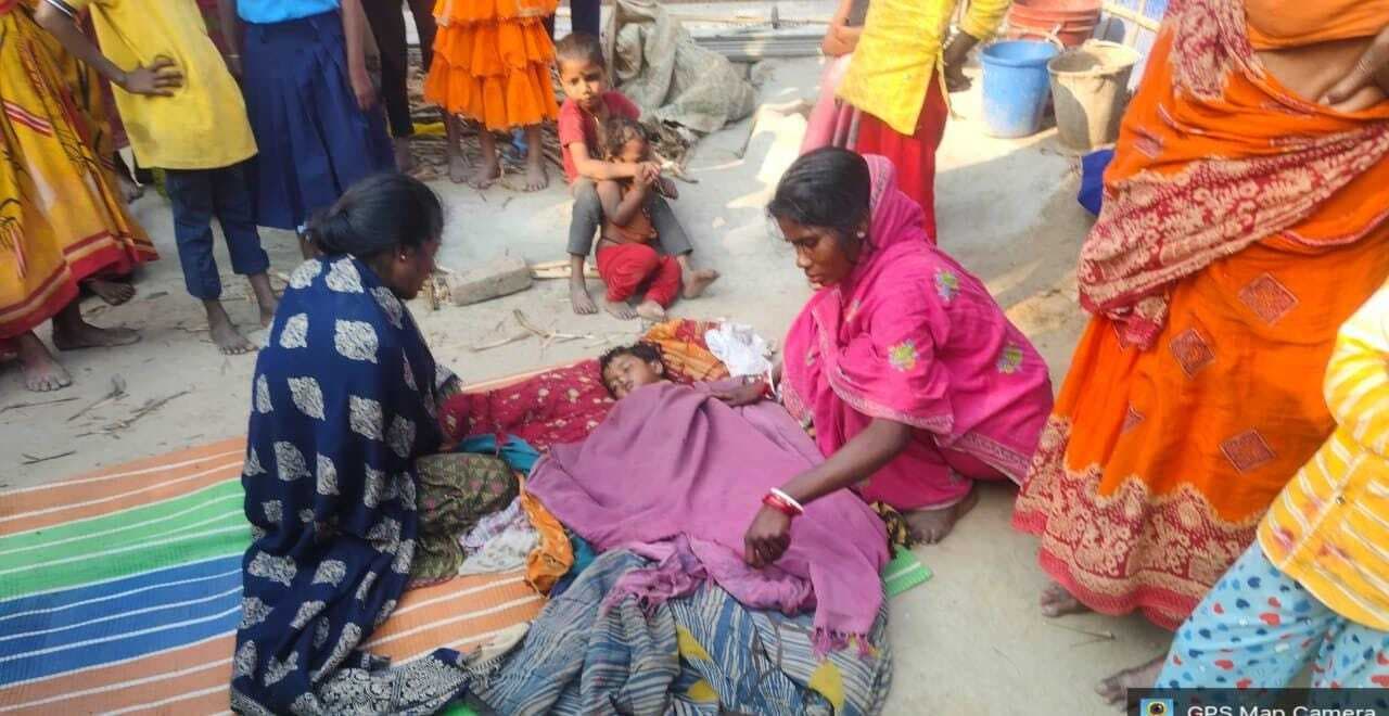 खेरवा नदी में डूबने से बच्ची की मौत, परिजनों में कोहराम