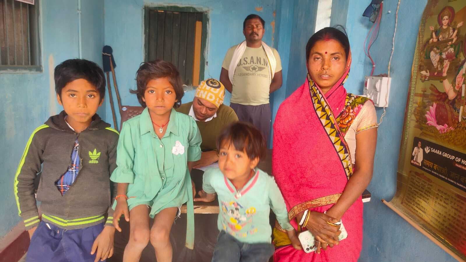 घरेलू विवाद में महिला के साथ मारपीट