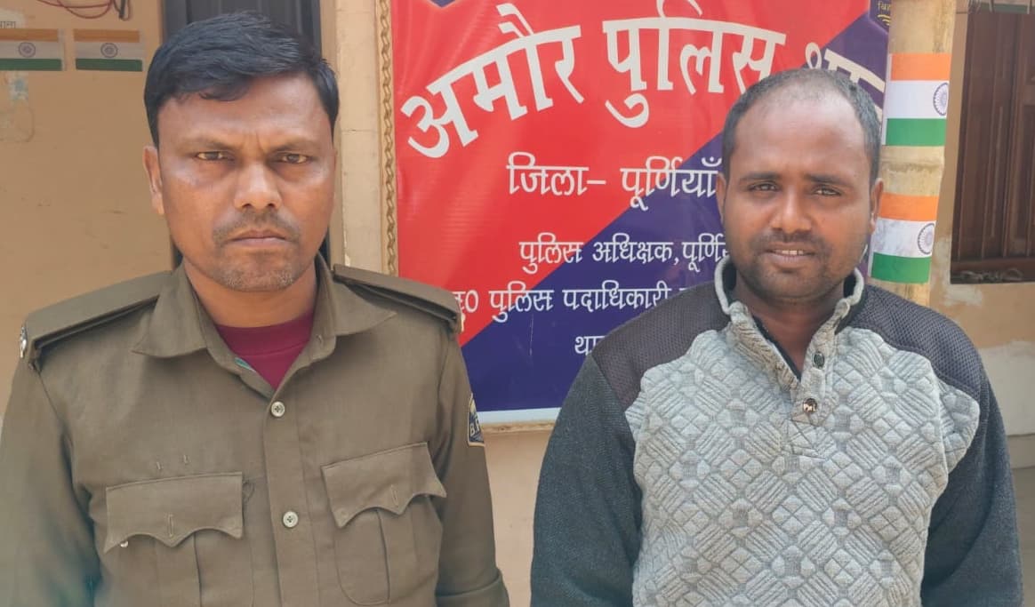 विदेशी शराब मामले में सास के बाद फरार दामाद भी चढ़ा हत्थे