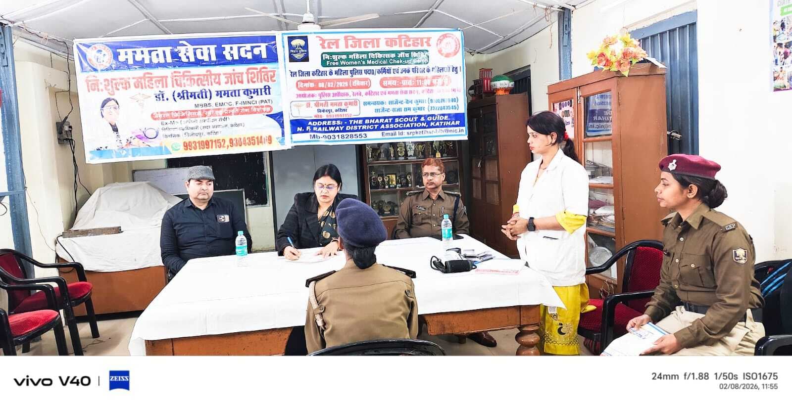 नि:शुल्क महिला चिकित्सीय जांच शिविर का आयोजन