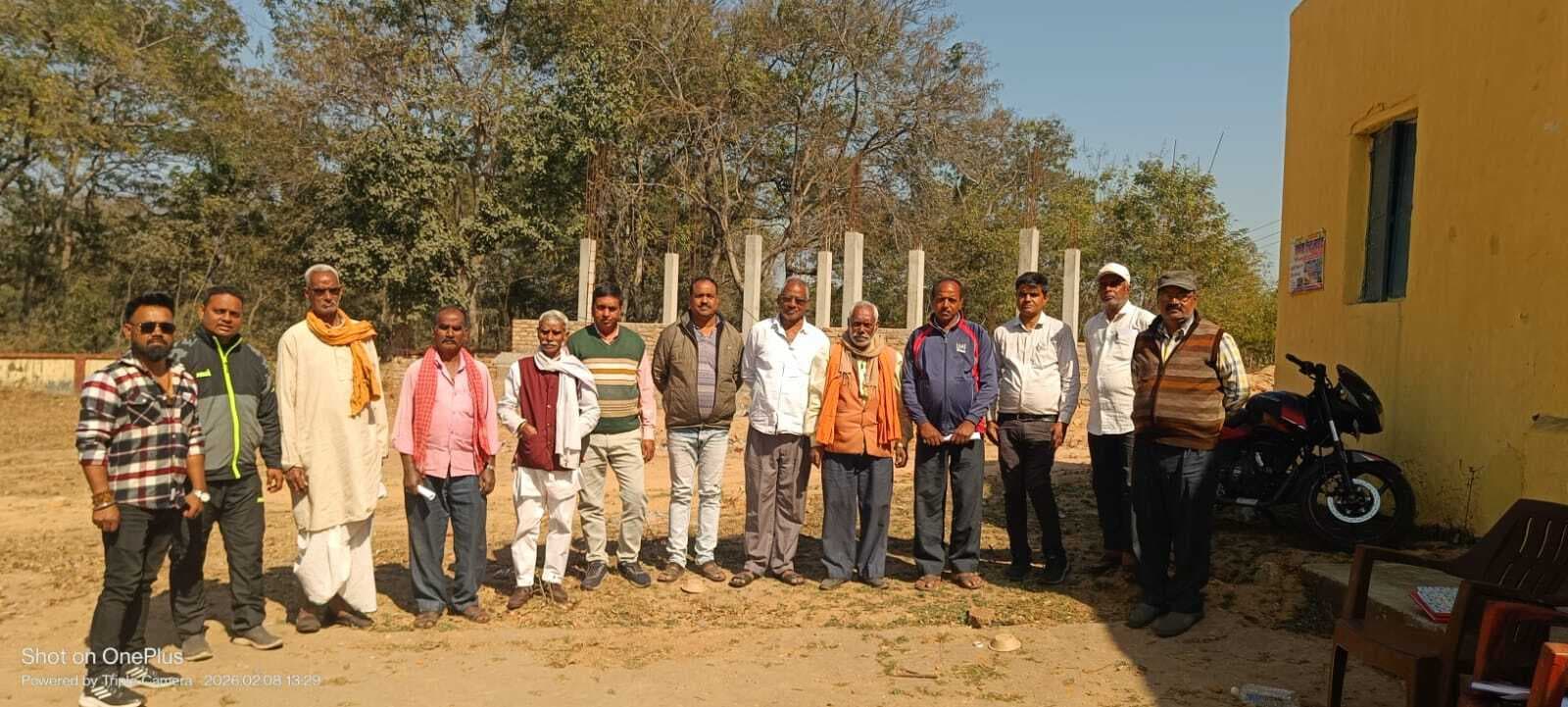 विश्वकर्मा मंदिर निर्माण कार्यसमिति के अध्यक्ष बने आरजे शर्मा