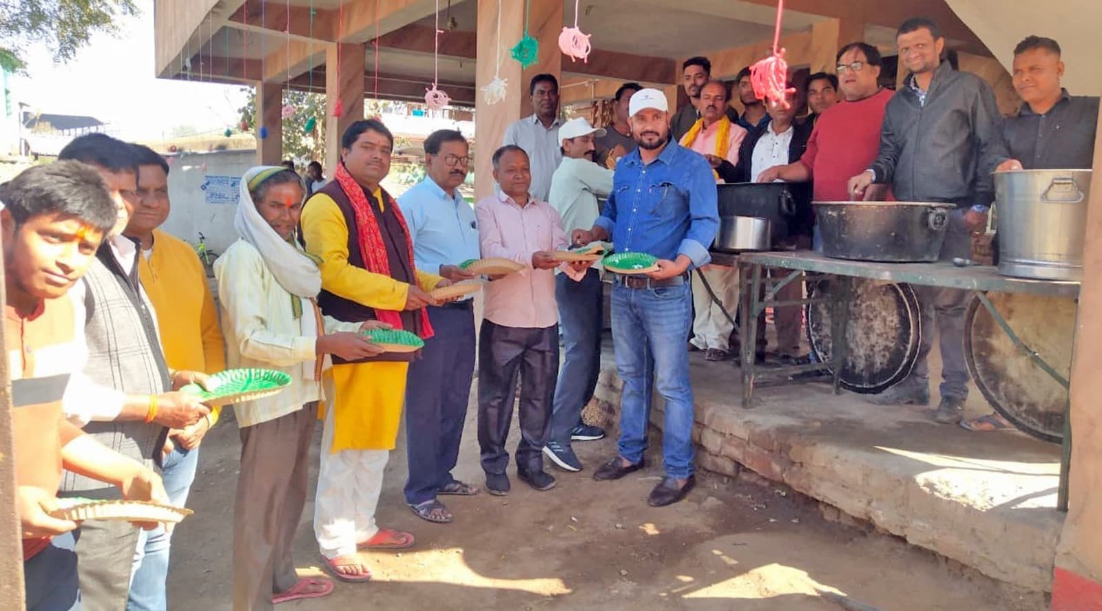 श्रद्धा व भक्ति के साथ मनाया गया शिव मंदिर का स्थापना दिवस