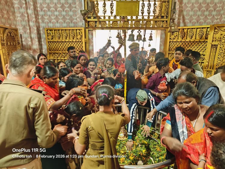 60 हजार श्रद्धालुओं ने किया जलाभिषेक