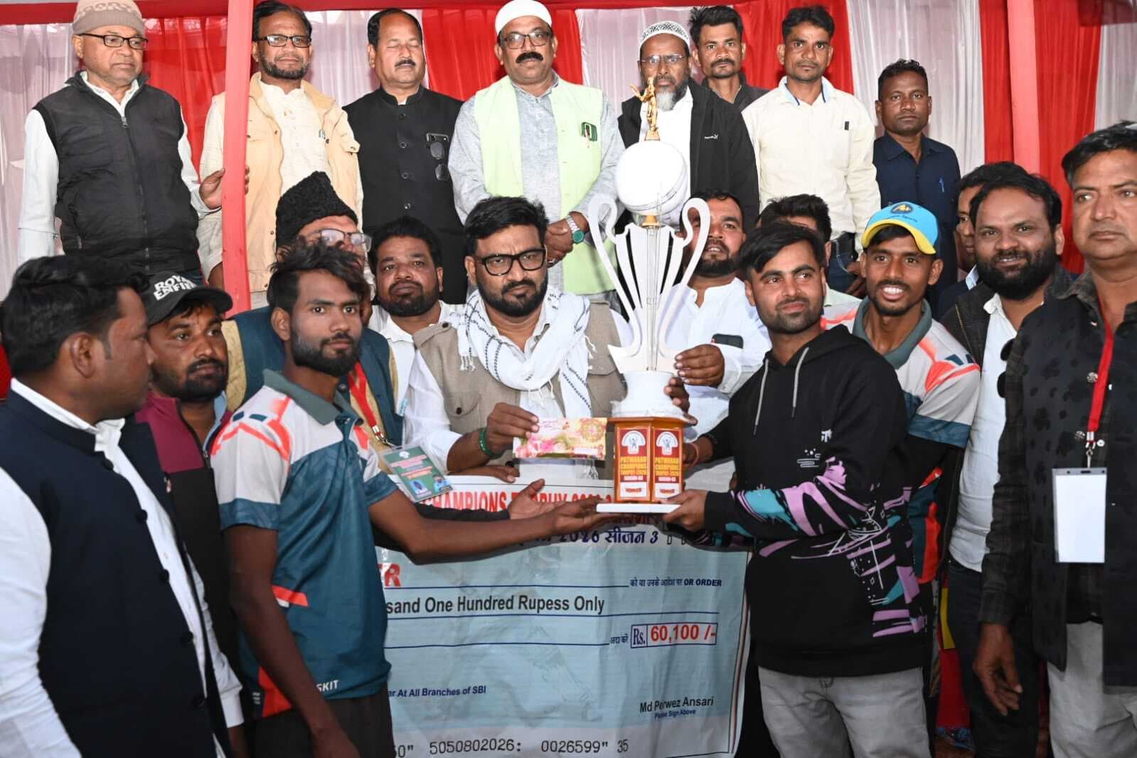 शरीफ एकादश बुच्ची ने जीता पटवाबाद चैंपियंस ट्रॉफी