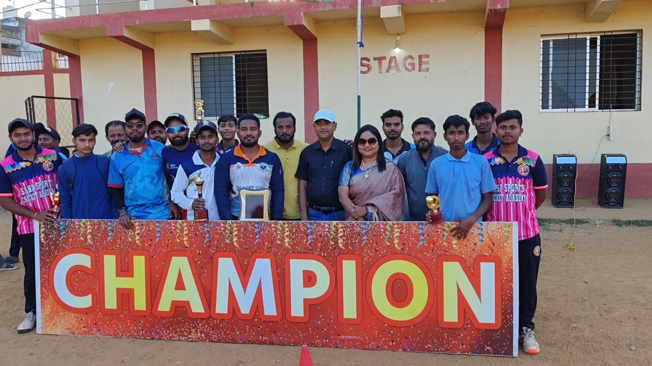 Chaibasa News : शाह स्पोर्ट्स क्रिकेट अकादमी ने जीता खिताब