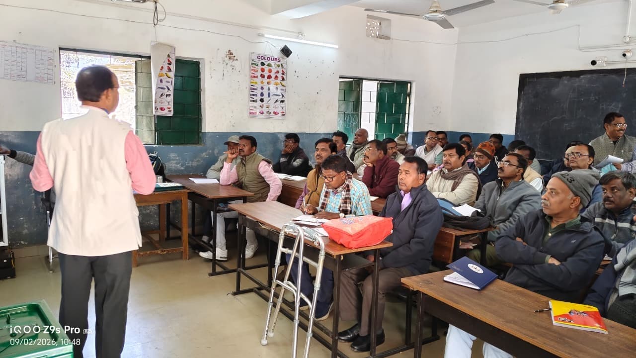 पीठासीन व मतदान अधिकारी प्रथम को मिला प्रशिक्षण