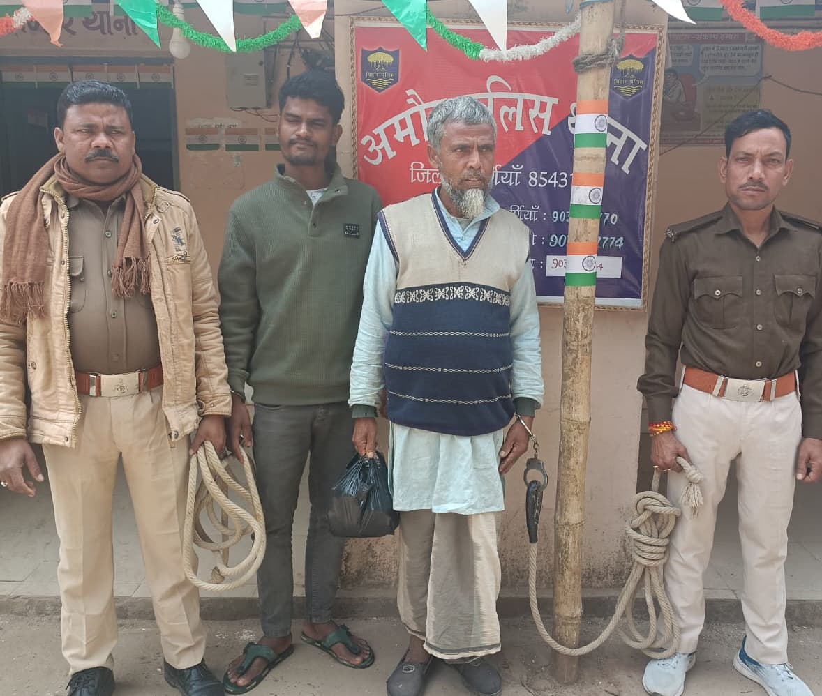 नशा व जमीन विवाद में एक-एक फरार अभियुक्त धराये
