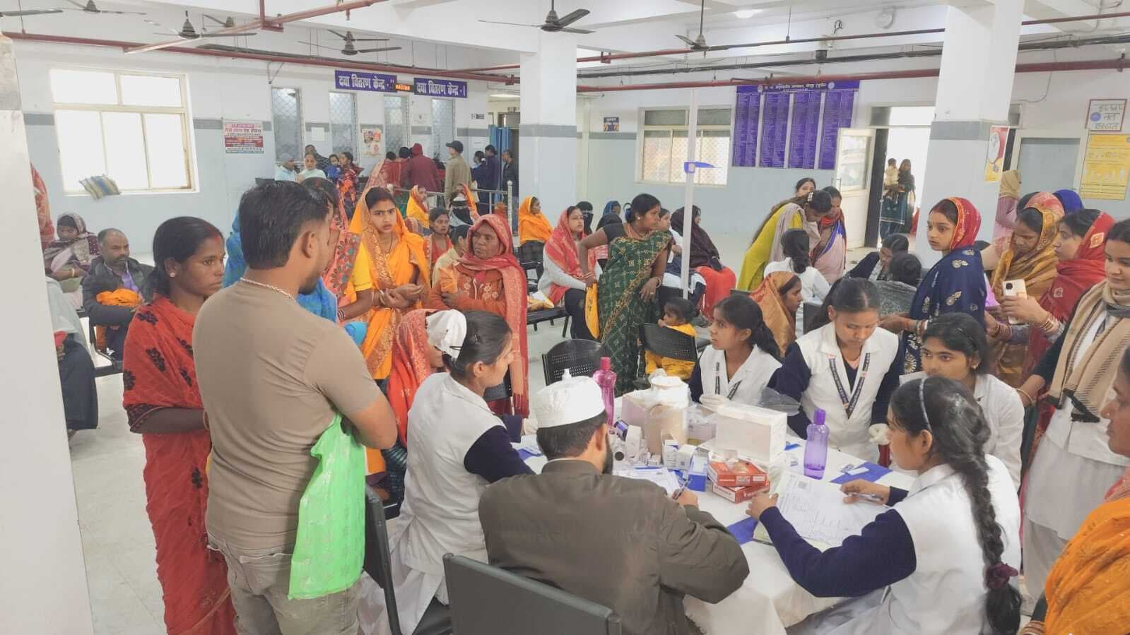 123 गर्भवती माताओं की स्वास्थ्य जांच कर दिया परामर्श