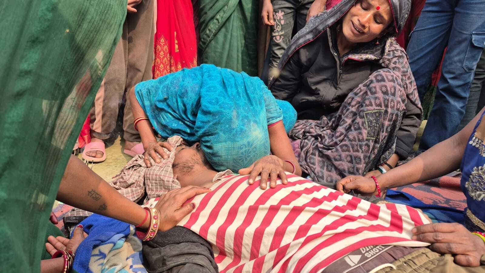 नहर के बांध पर मिला युवक का शव