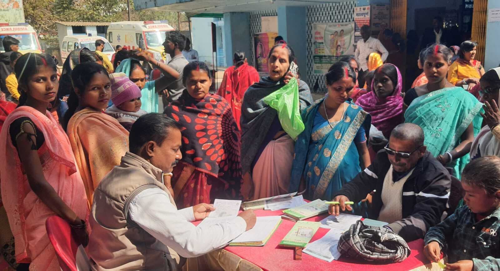 502 गर्भवती महिलाओं ने करायी स्वास्थ्य जांच