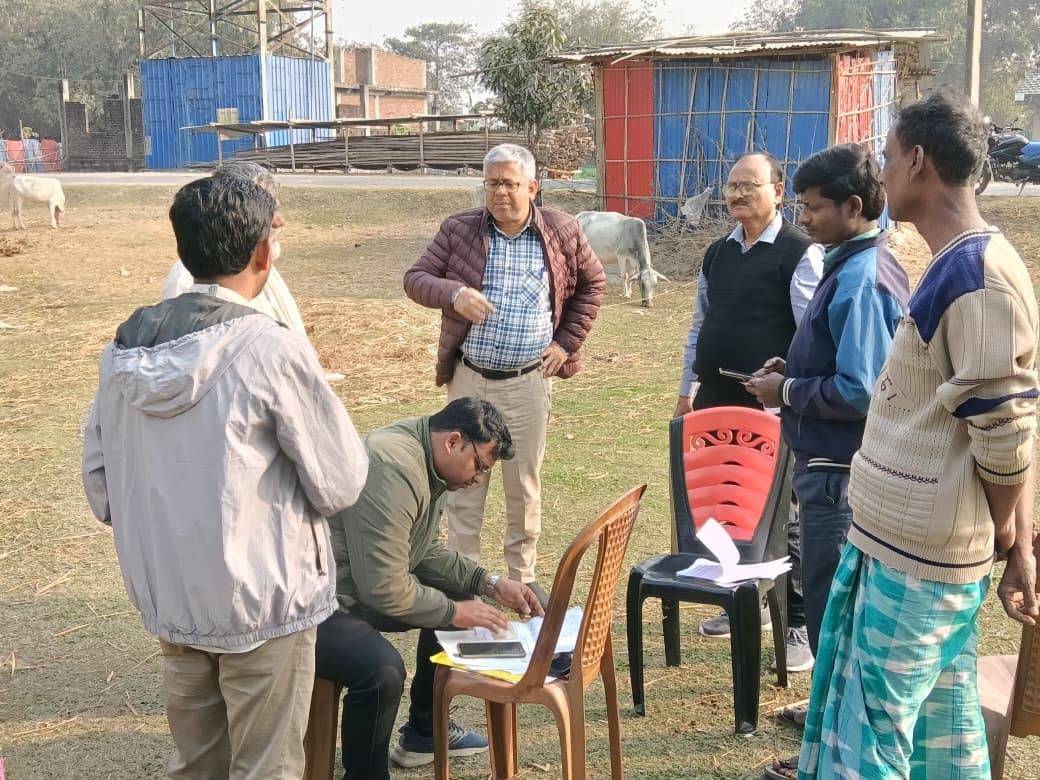 फार्मर रजिस्ट्रेशन अभियान के तृतीय चरण का कार्य जोरों पर
