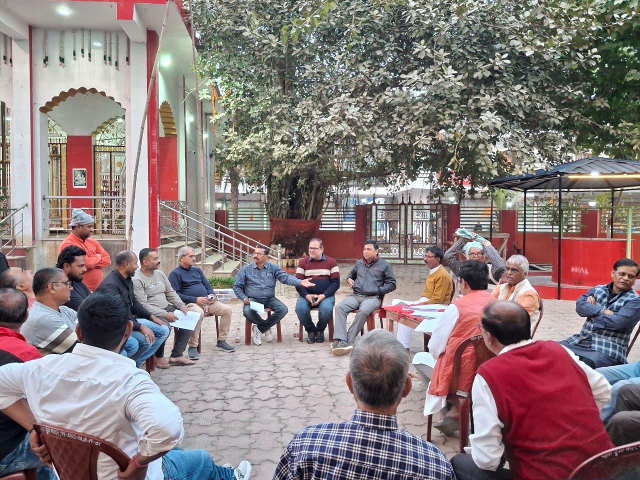 चैत्र वासंतीय दुर्गा पूजा 2026 को लेकर आम सभा, नई मेला कमेटी का गठन